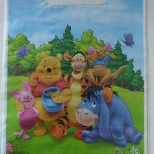 Uitdeelzakjes Winnie de Poeh 6 stuks