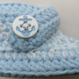 Babyslofjes lichtblauw