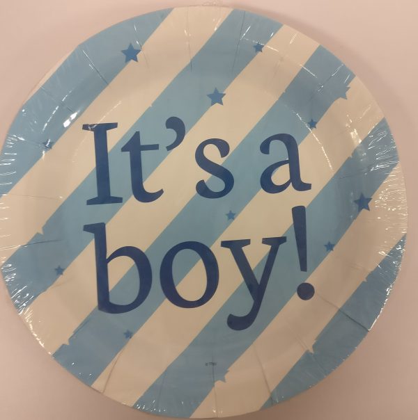 It's a boy! - Bordjes 6 stuks