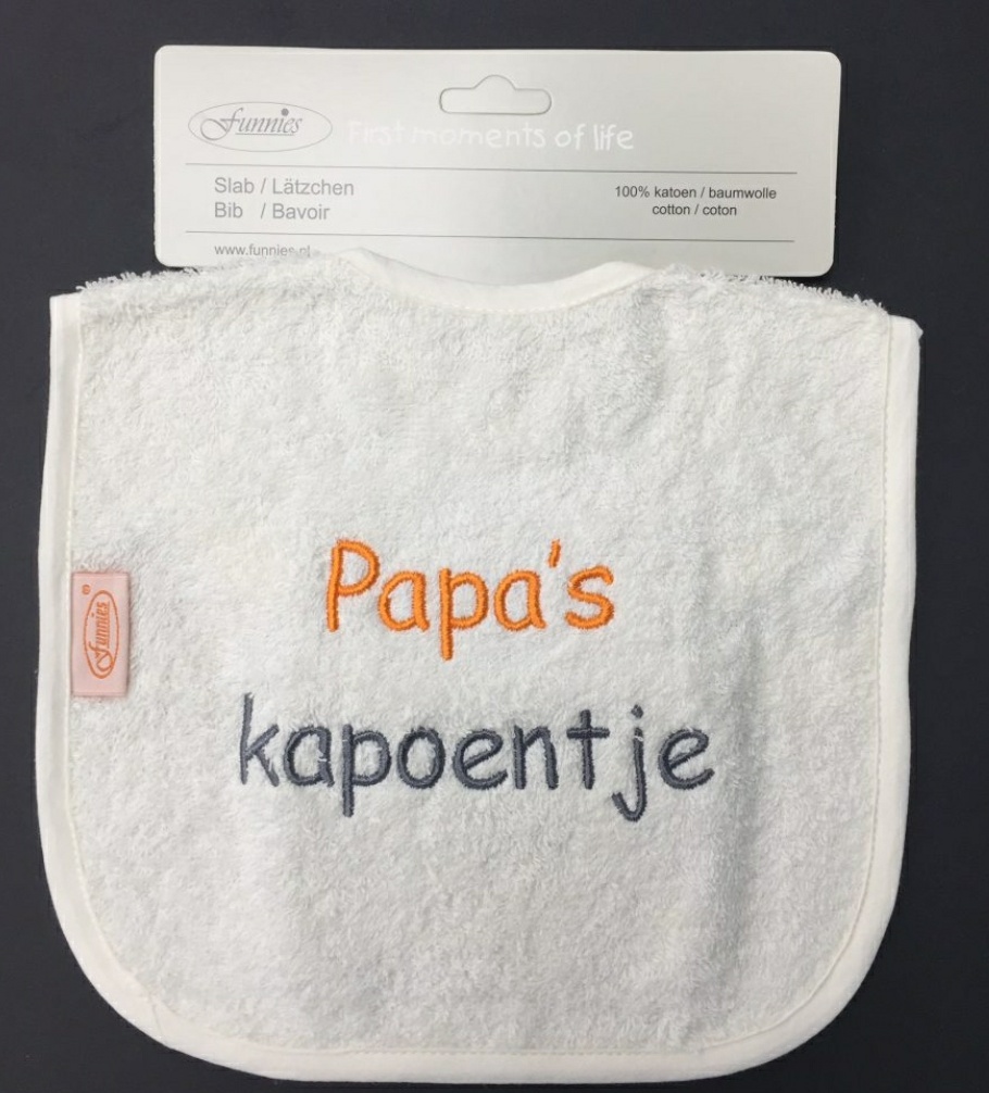 Funnies Slabber Papa Kapoentje