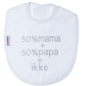 50% Mama + 50% Papa = ikke