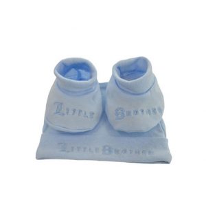 Soft Touch - Hat and Bootee Set Little Brother