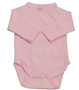 Petit Villain Romper 50% Mama + 50% Papa = Ikke