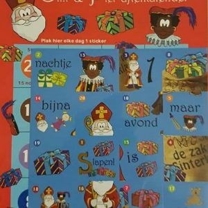 Sint en Piet Aftelkalender