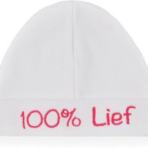 Funnies Babymutsje - 100% Lief (Maat 62/68)
