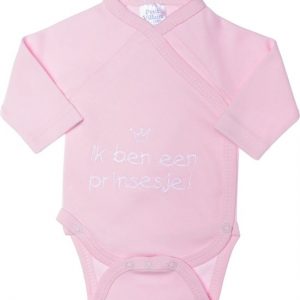 Ik ben een prinsesje roze romper