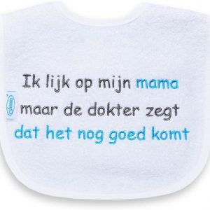 Ik lijk op mijn mama, maar de dokter zegt dat het nog goed komt