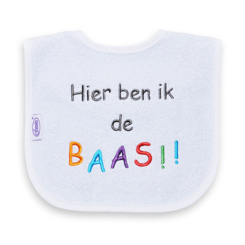 Hier ben ik de BAAS !!