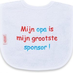 Mijn opa is mijn grootste sponsor