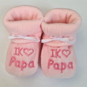 Petit Villain Slofjes - Ik ♥️ Papa