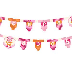 HOERA EEN DOCHTER Letterslinger XL