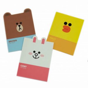 Line Friends A6 notitieboek set van 3