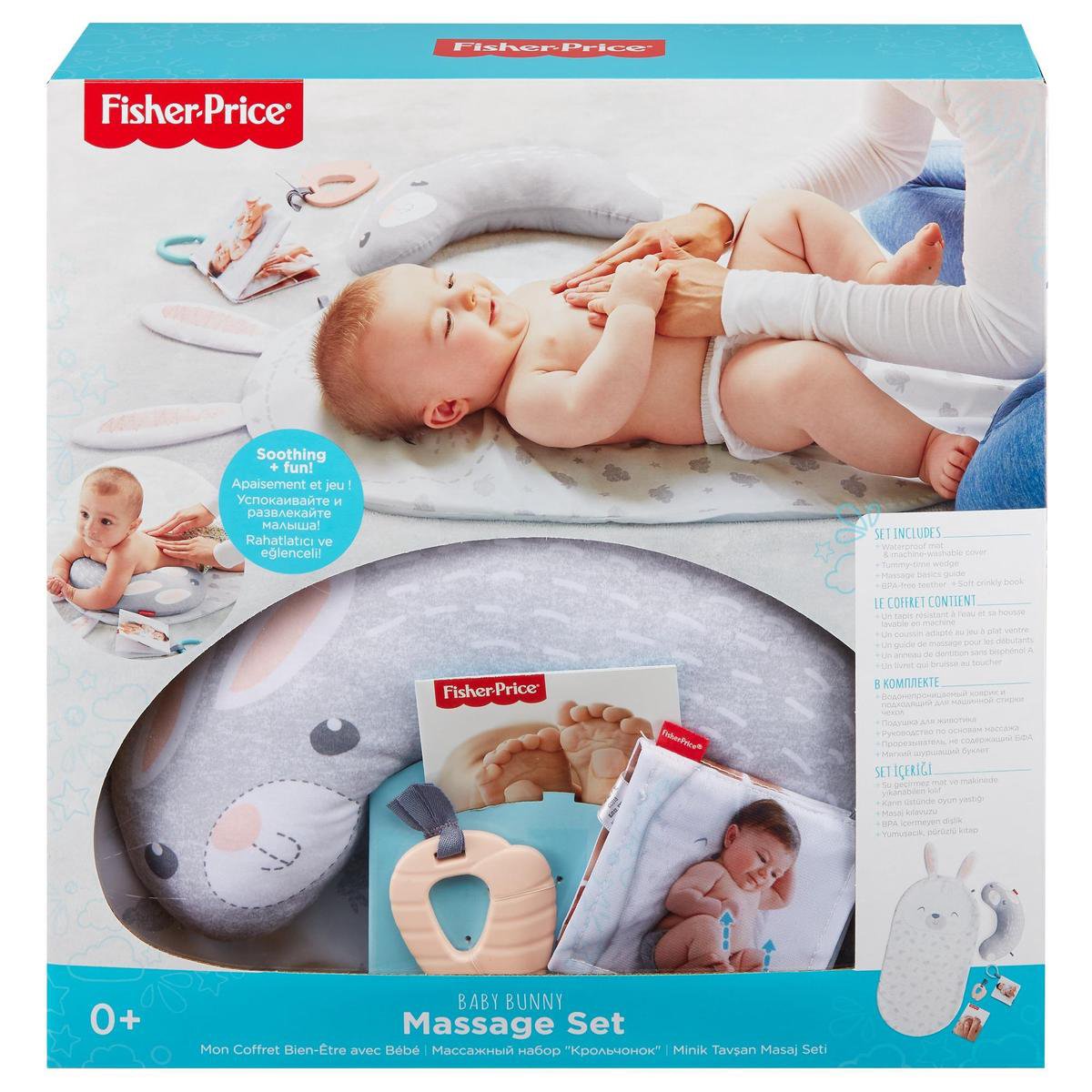 FisherPrice Baby Bunny Massage Set Babymassage