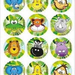 Fun Stickers Jungle Dieren