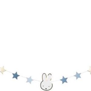 Nijntje deco slinger blauw 3m