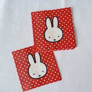 Nijntje Servetten - Rood - 20 stuks