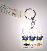Nijntje-Miffy-Sleutelhanger-Wit