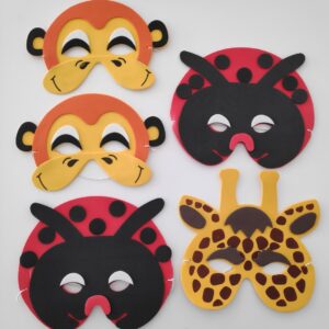 Dierenmasker - Foam - Voor Kinderen - Uitdelen - Traktatie