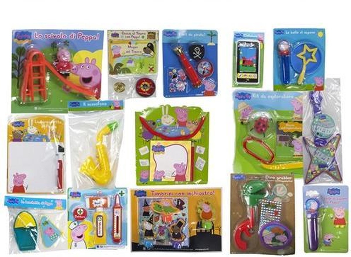 Peppa Pig Uitdeelcadeautjes - Traktatie - 10 Stuks
