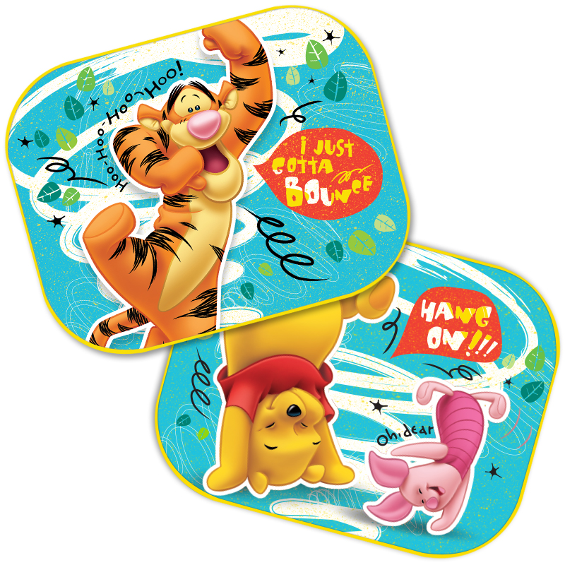 Disney Winnie de Poeh Auto Zonneschermen