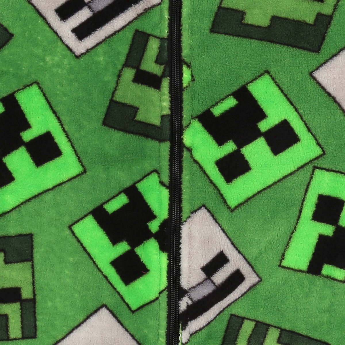 Minecraft Onesie - Jumpsuit - Met Rits - Maat 134/140 - Afbeelding 2