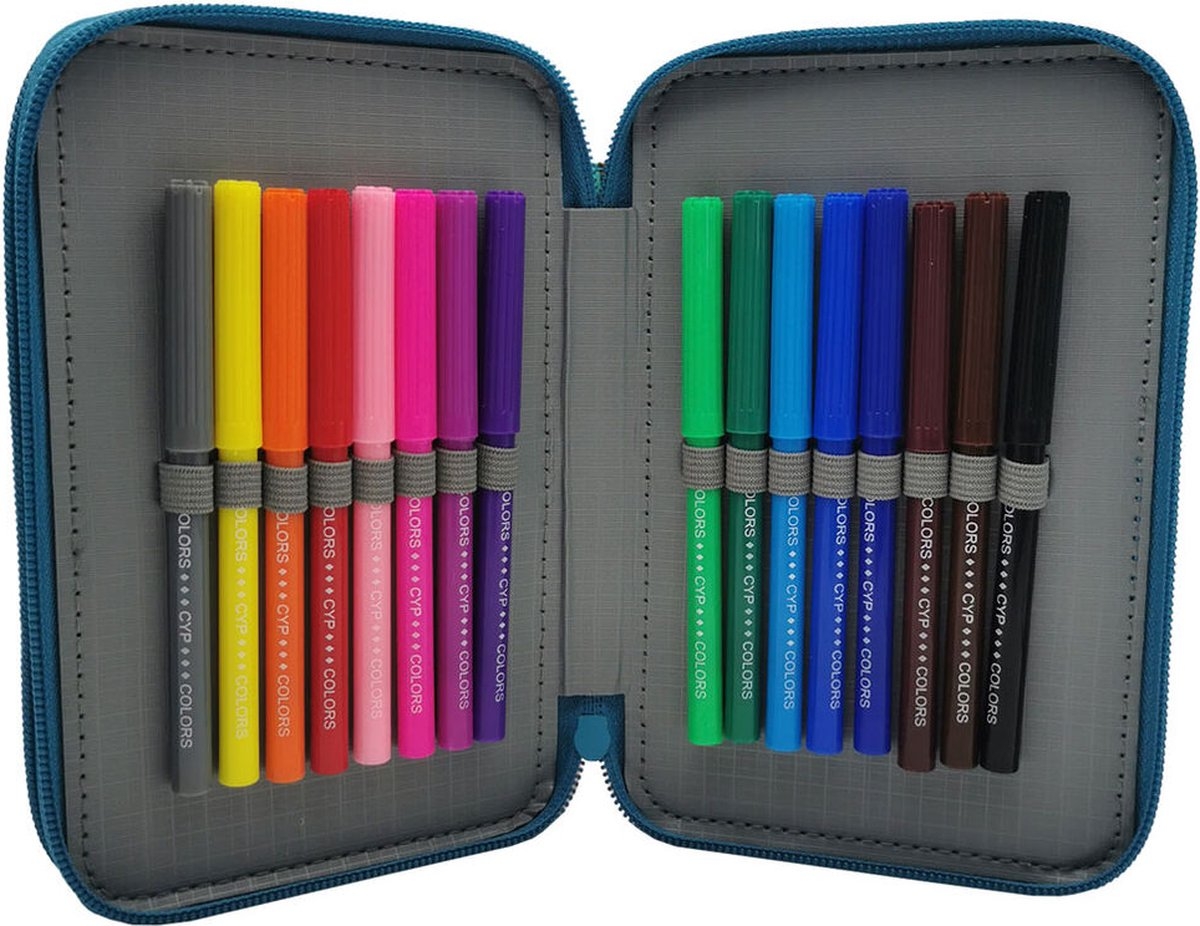 Jurassic World Etui - 3 Lagen - Gevuld - Afbeelding 5