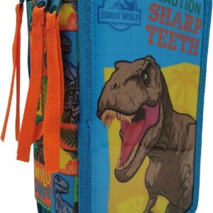 Jurassic World Etui - 3 Lagen - Gevuld
