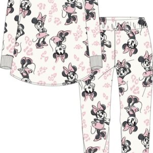 Minnie Mouse Damespyjama - 2-delig - Velours - Maat S-XL