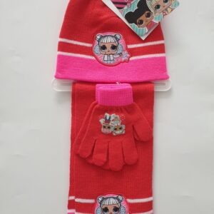 L.O.L. Surprise! Winterset - Sjaal - Muts - Handschoenen - Leeftijd 5-7 jaar