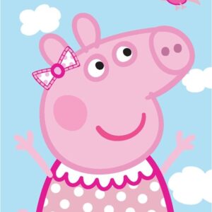 Peppa Pig Strandlaken - Badhanddoek - Sneldrogend - 70 x 140 cm