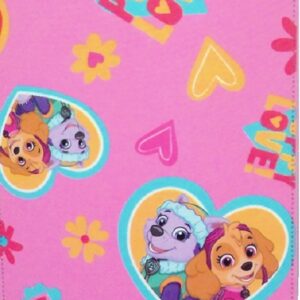Paw Patrol Fleecedeken - Skye & Everest - Roze - 100x150 cm