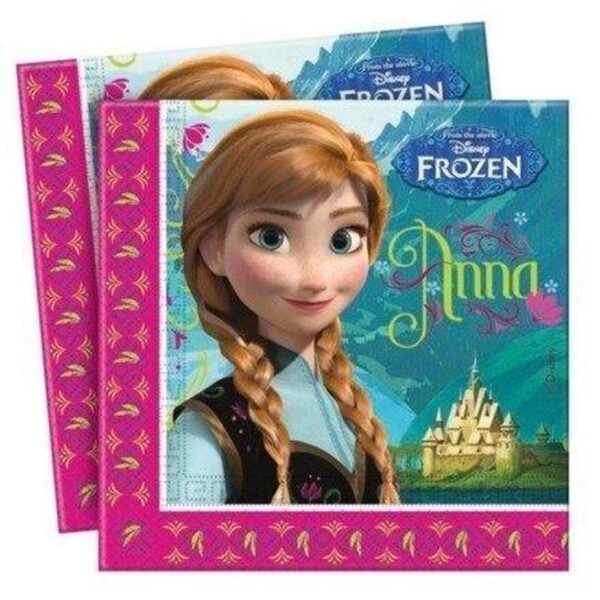 Disney Frozen Servetten 20 Stuks - Afbeelding 2