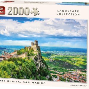 King Puzzel - Fort Guaita - Legpuzzel - Landschap - 2000 Stukjes