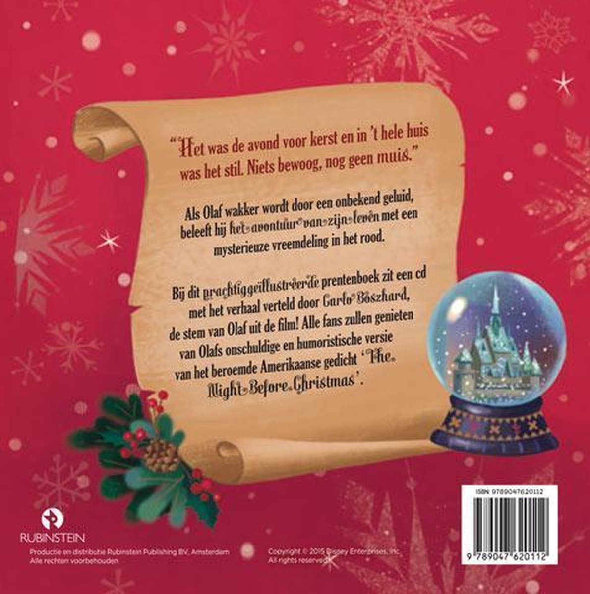 Kerstavond Met Olaf (Boek + CD) - Afbeelding 2