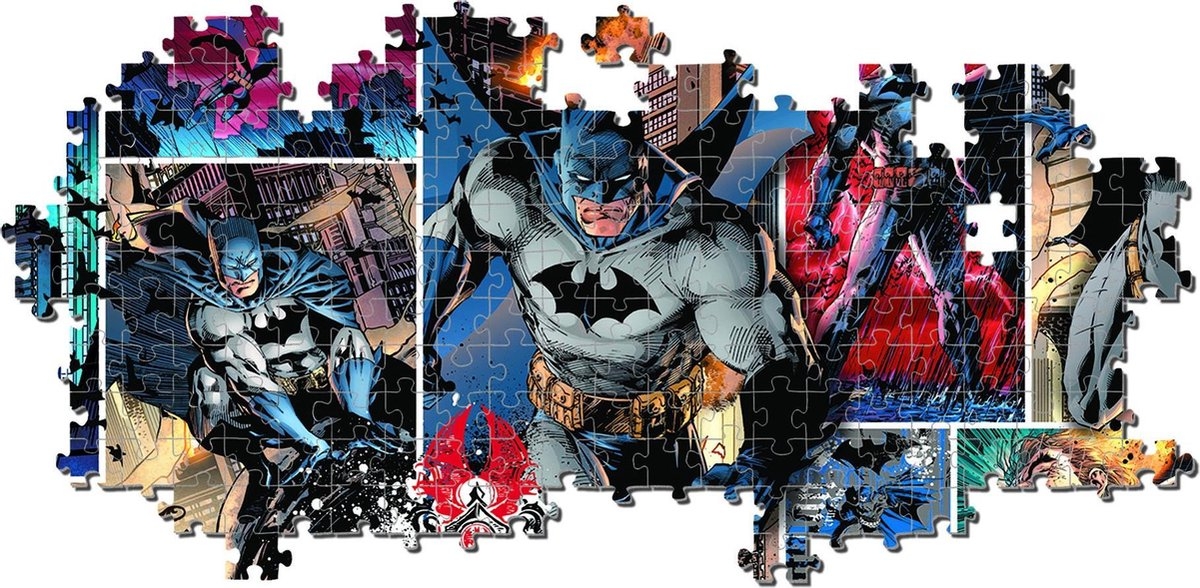 Clementoni Batman Panorama Puzzel - 1000 Stukjes - Afbeelding 4