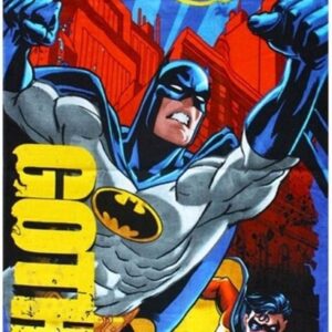 Batman Gotham strandlaken - Batman en Robin -  70x 140 cm
