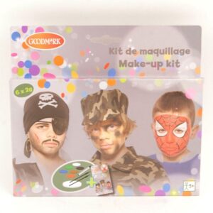 Schmink Carnaval make-up kit - Met schminkinstructies